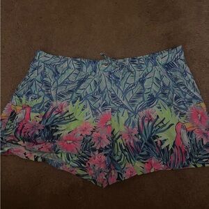 Tropical Print Women's Shorts